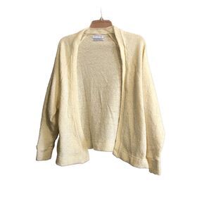 Urban Outfitters Women’s Open Front Yellow Cardigan Size XS